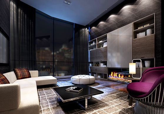 Ten Yourk Tower Flat Interior