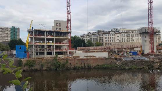 Adelphi Wharf, Phase 3 construction